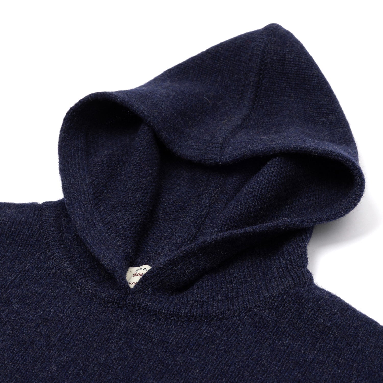 MJ Exclusive: Hooded Sweater "Gullan Hood" made from pure Geelong Lambswool - 3 Ply